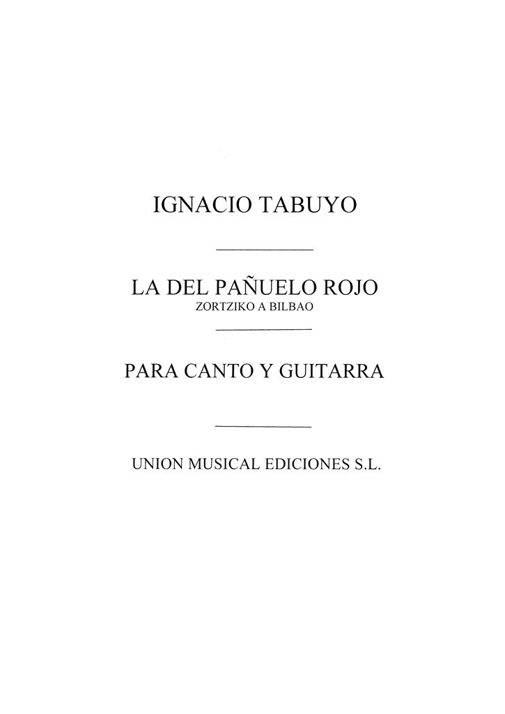 La Del Panuelo Rojo Zortzico
